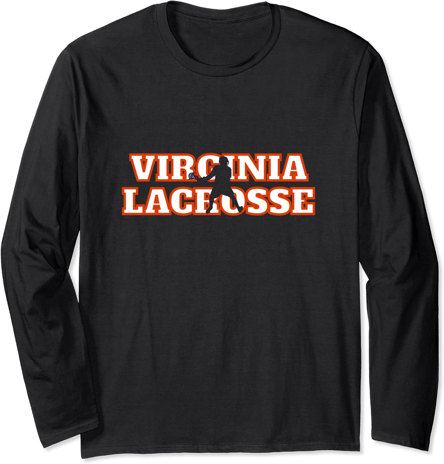 Virginia Lacrosse Team Lax Player State Pride Coach Gift Long Sleeve TShirt